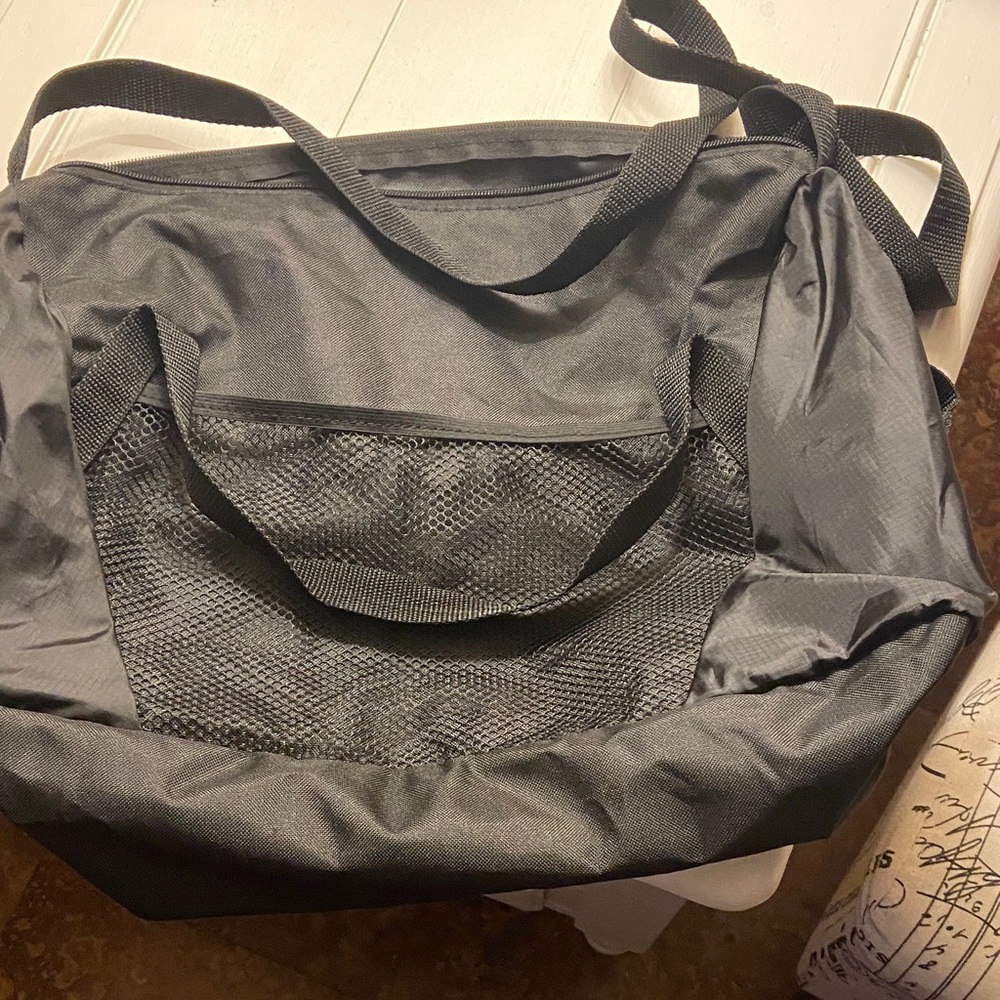 Stylish Black Tote Bag